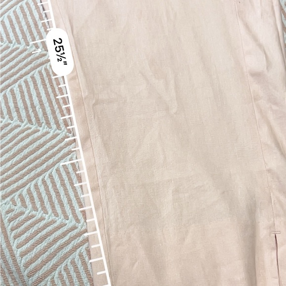 J Jill Pink Linen Cropped Pants XL NWT - Picture 8 of 11